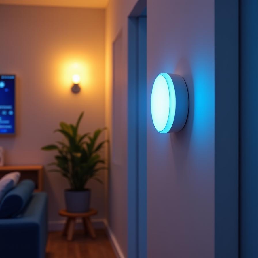 Control iluminación inteligente eficiencia energética